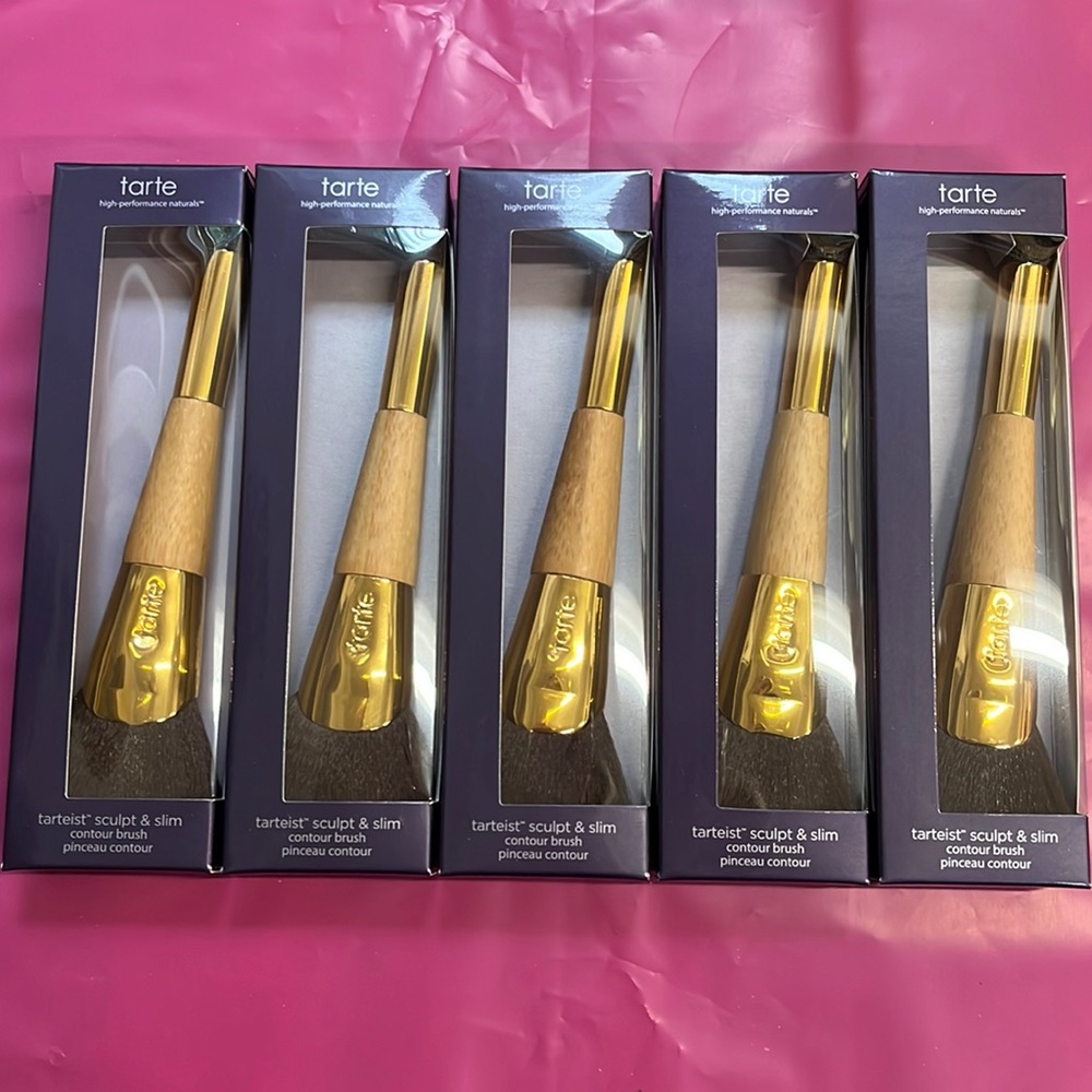 5 Tarte tartiest sculpt & slim contour brushes